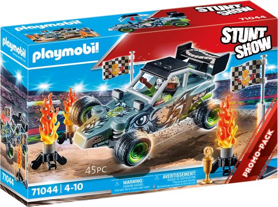 PLAYMOBIL Stuntshow - Stuntshow racer constructiespeelgoed 71044