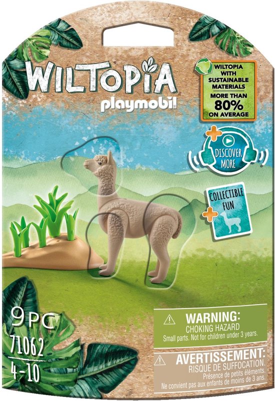 PLAYMOBIL Wiltopia - Alpaca constructiespeelgoed 71062