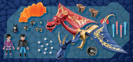 Playmobil How To Train Your Dragon 71080 Dragons: The Nine Realms - Wu&Wei with