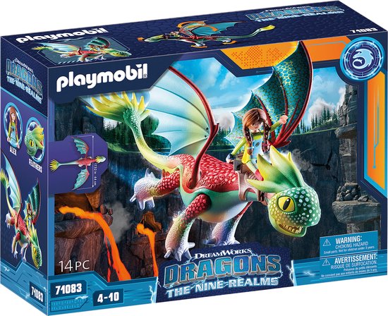 Playmobil How To Train Your Dragon 71083Dragons: The Nine Realms - Feathers&Al