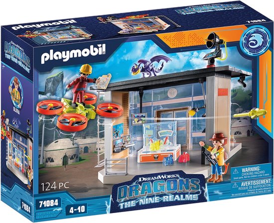 PLAYMOBIL Dragons: The Nine Realms - Icaris Lab constructiespeelgoed 71084