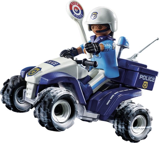 Playmobil City Action 71092 Politie - Speed Quad