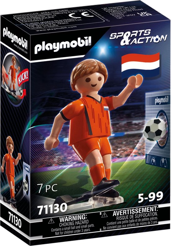 Playmobil 71130 Voetballer Nederland