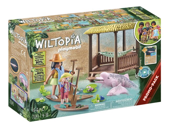 Playmobil Wiltopia 71143 Peddeltocht met de rivierdolfijnen