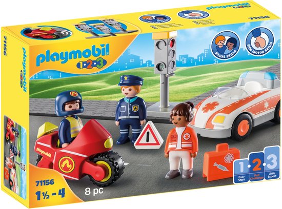 Playmobil 1.2.3 71156 Alledaagse helden