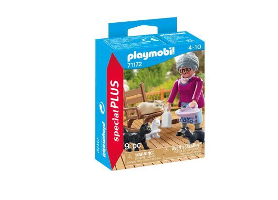 71172 Oma met katten