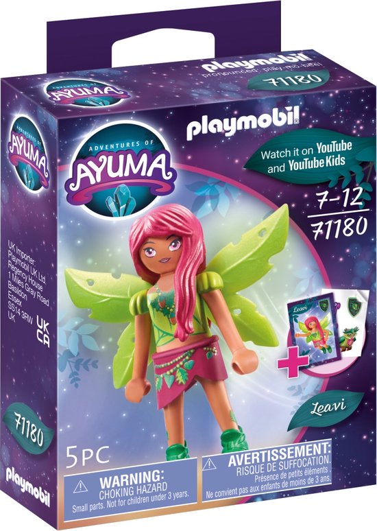 Playmobil Adventures of Ayuma 71180 Forest Fairy Leavi