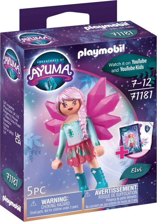 Playmobil Adventures of Ayuma 71181 Crystal Fairy Elvi