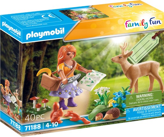 Playmobil Family Fun Plant Scientist Gift Set