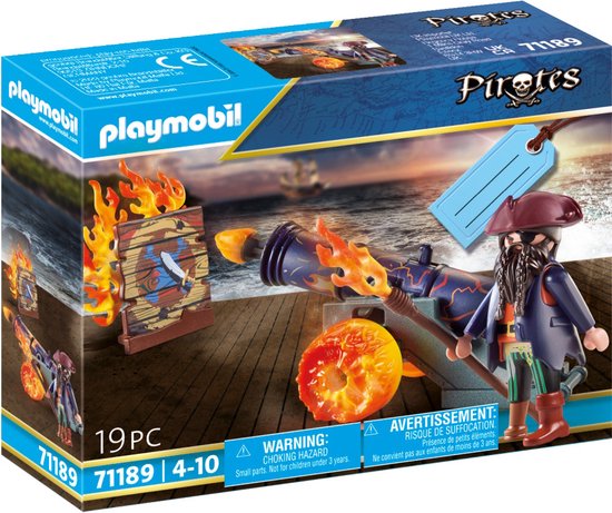 Playmobil Pirates 71189 Piraat met kanon