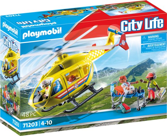 Playmobil City Life 71203 Reddingshelikopter