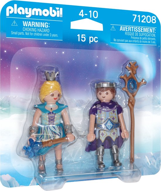Playmobil DuoPacks 71208 Ijsprinses en Ijsprins