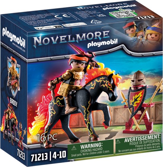 PLAYMOBIL Novelmore - Burnham Raiders - vuurridder constructiespeelgoed 71213