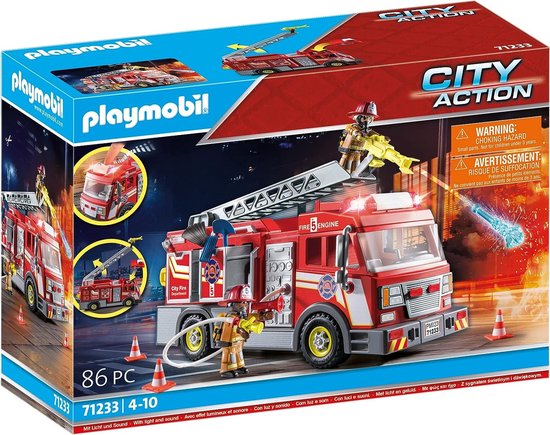 Playmobil City Action 71233 fire-truck