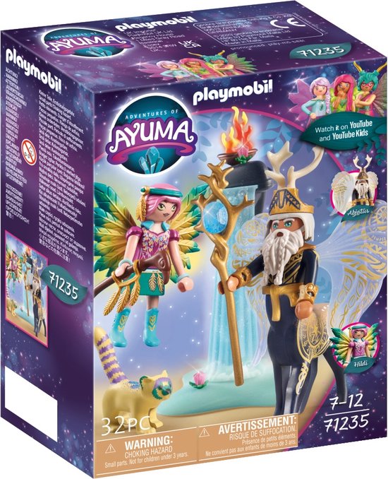 PLAYMOBIL Ayuma - Abjatus met Knight Fairy Hildi constructiespeelgoed 71235