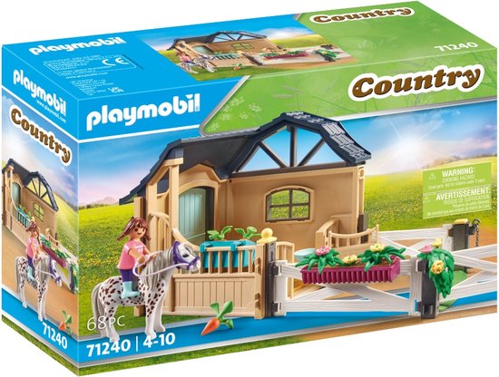 PLAYMOBIL Country 71240 Uitbreiding rijstal