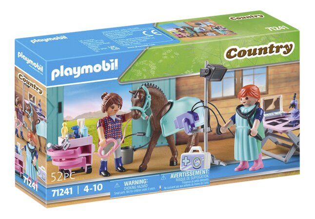 PLAYMOBIL Country 71241 Dierenarts voor paarden