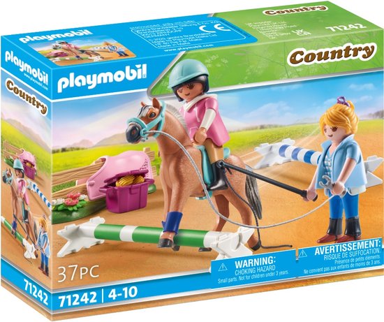 PLAYMOBIL Country 71242 Rijlessen