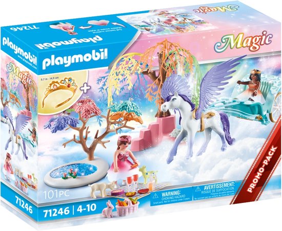PLAYMOBIL Magic - Picknick met Pegasuskoets constructiespeelgoed 71246