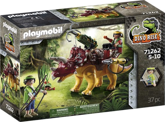 PLAYMOBIL Dino Rise - Triceratops - 71262