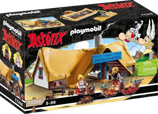 PLAYMOBIL Astérix 71266 De hut van Kostunrix