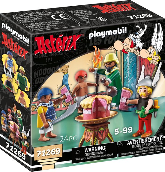 Playmobil Asterix 71269 Amonbofis Vergiftigde taart