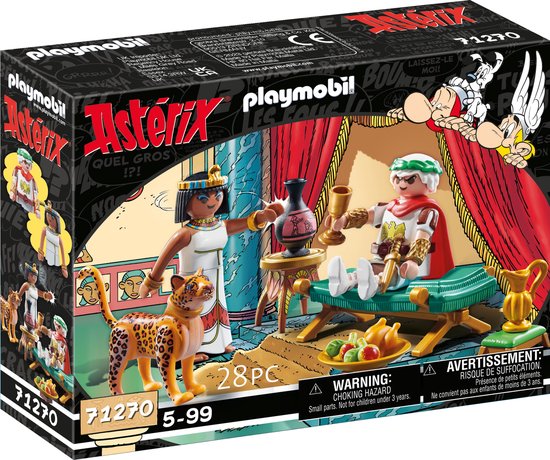Playmobil Asterix 71270 Caesar en Cleopatra