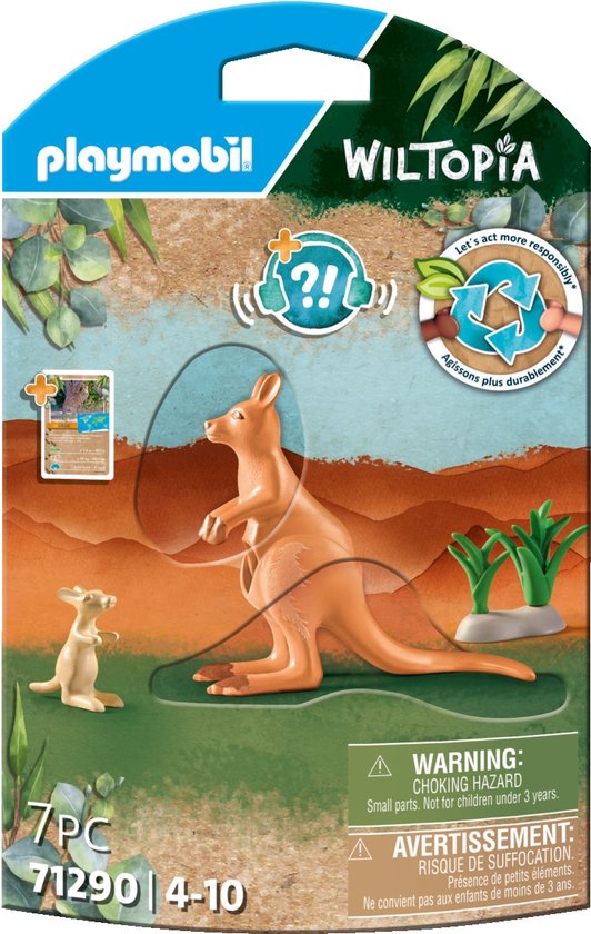 Playmobil 71290 Wiltopia Wiltopia - Kangoeroe met welp