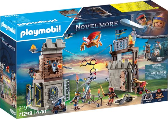 PLAYMOBIL Novelmore 71298 Novelmore vs. Burnham Raiders - Toernooi arena