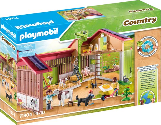 PLAYMOBIL Country - Grote boerderij constructiespeelgoed 71304