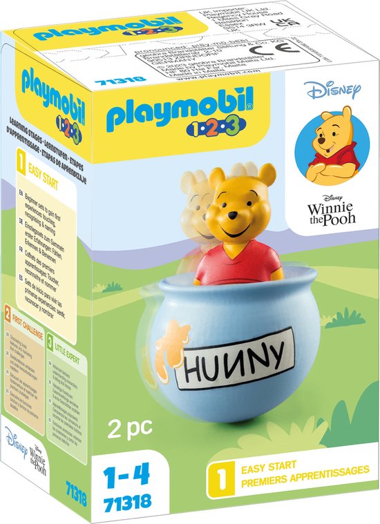 Playmobil 71318 PLAYMOBIL 1.2.3&Disney1.2.3 Winnie de Poeh Honingpot