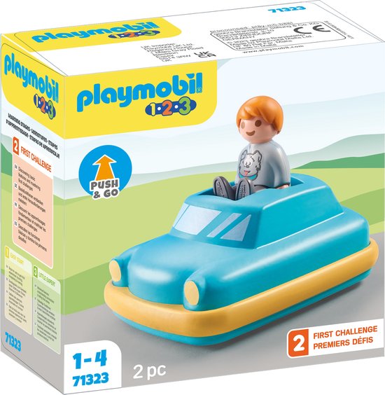 Playmobil 1.2.3. 71323 Kind met auto