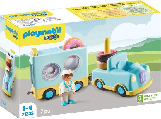 Playmobil 71325 PLAYMOBIL 1.2.3 1.2.3 Donut truck