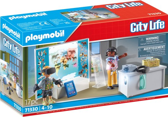 PLAYMOBIL City Life - Virtueel klaslokaal constructiespeelgoed 71330