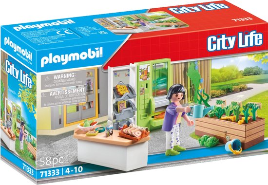 PLAYMOBIL City Life - Schoolkiosk constructiespeelgoed 71333