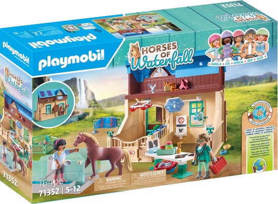 Playmobil 71352 World of Horses Paardrijtherapie&dierenartsenpraktijk