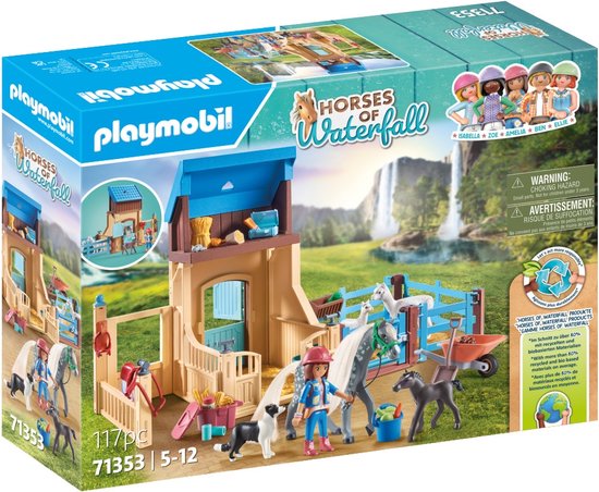 PLAYMOBIL Horses of Waterfall - Amelia en Whisper speelset constructiespeelgoed 71353