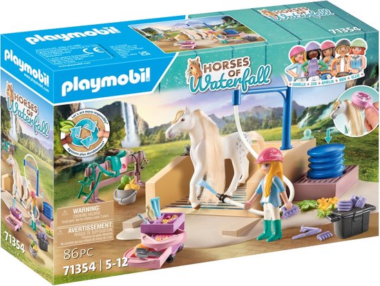 PLAYMOBIL Horses of Waterfall - Isabella en leeuwin speelset constructiespeelgoed 71354