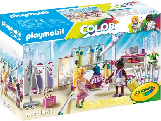 PLAYMOBIL Color - Modeboetiek constructiespeelgoed 71372