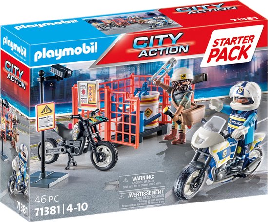 Playmobil 71381 Starter Packs Starterpack Politie