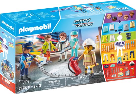 PLAYMOBIL My Figures 71400 Reddingsmissie