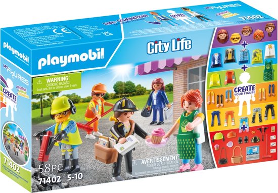 PLAYMOBIL My Figures 71402 City Life