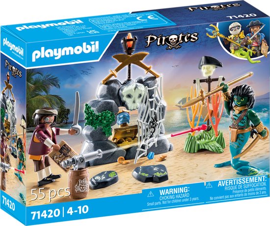 Playmobil Piraat vs. Diepzee Schattenjacht Speelset