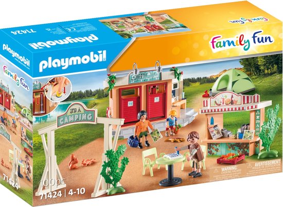 Playmobil Family Fun 71424 Camping met accessoires