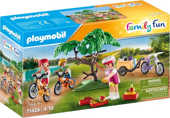 Playmobil Family Fun 71426 Vakantiegangers en fietsen