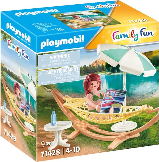 Playmobil Family Fun 71428 Vakantie meisje en hangmat