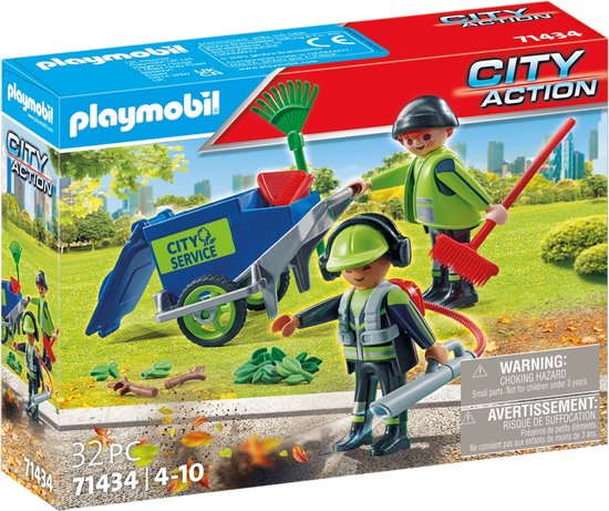 Playmobil City Action 71434 City Clean-team