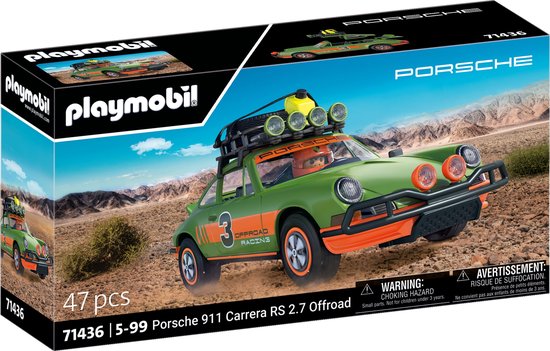 Playmobil Cars 71436 Porsche 911 Carrera RS 2.7 Offroad