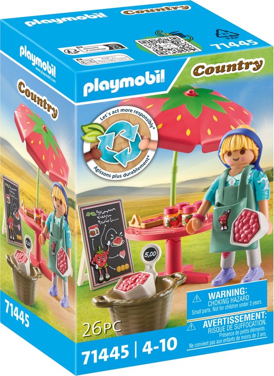 Playmobil Country Homemade Strawberry Jam Stall