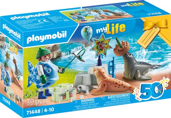 PLAYMOBIL Speelset Gift Set Dieren Voeren 71448